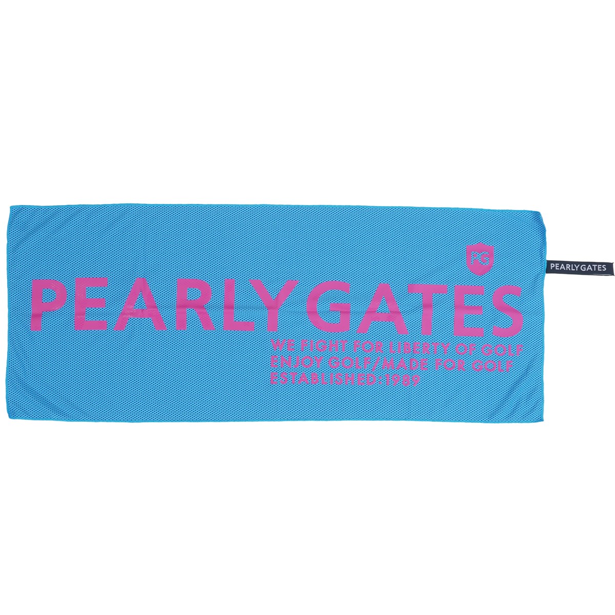[2023年モデル] パーリーゲイツ PEARLY GATES COOLタオル ブルー 110 メンズ ゴルフ