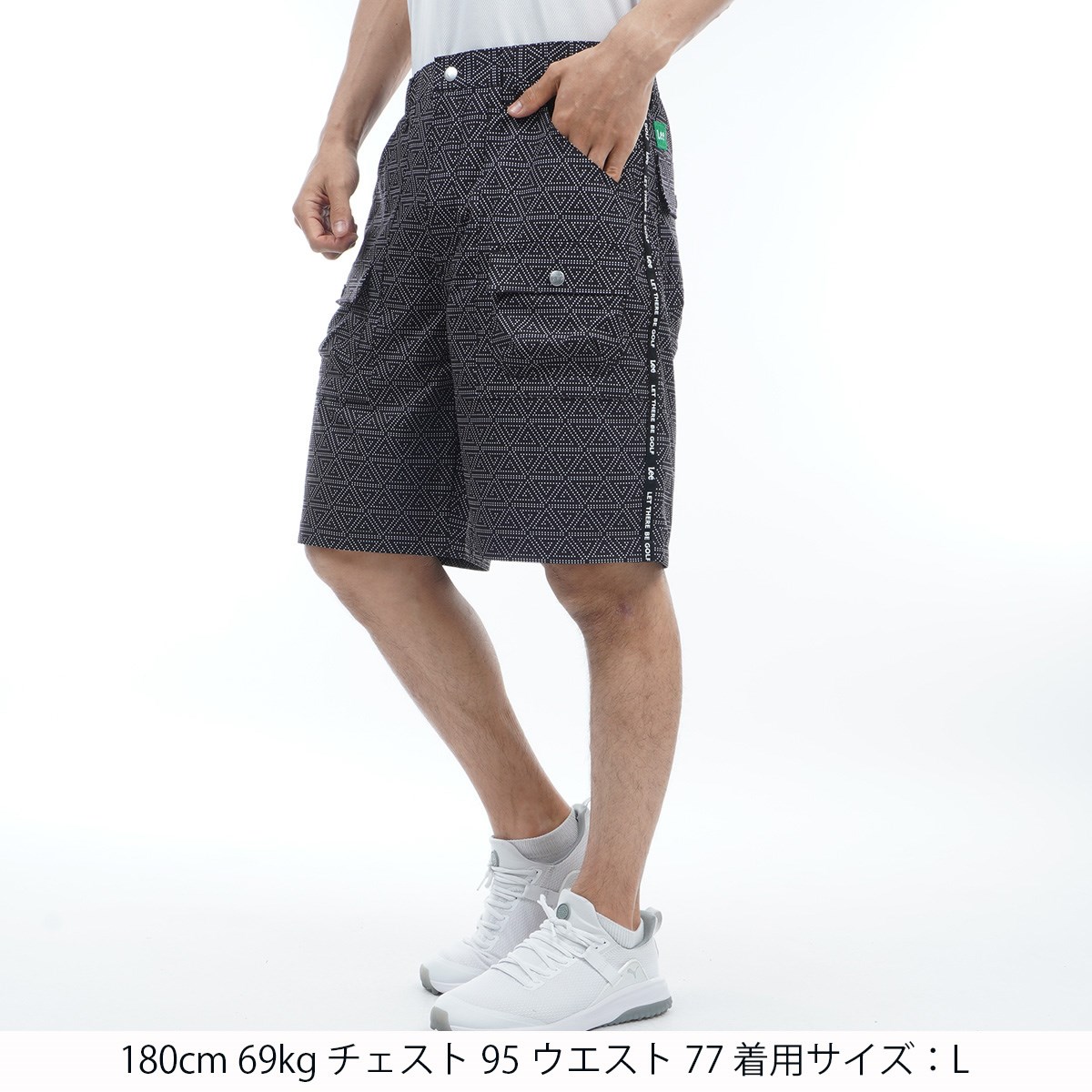 dショッピング |リー ゴルフ Lee GOLF ブッシュ ハーフパンツ M ピュア 
