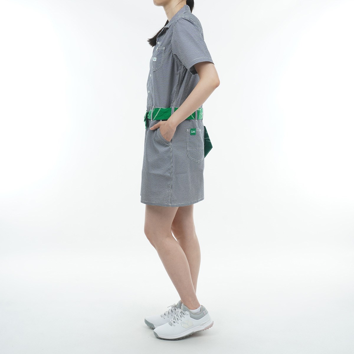 Lee ゴルフウェアワンピース 👗Zipper Double Flared One-piece（Lavender） ¥38,900