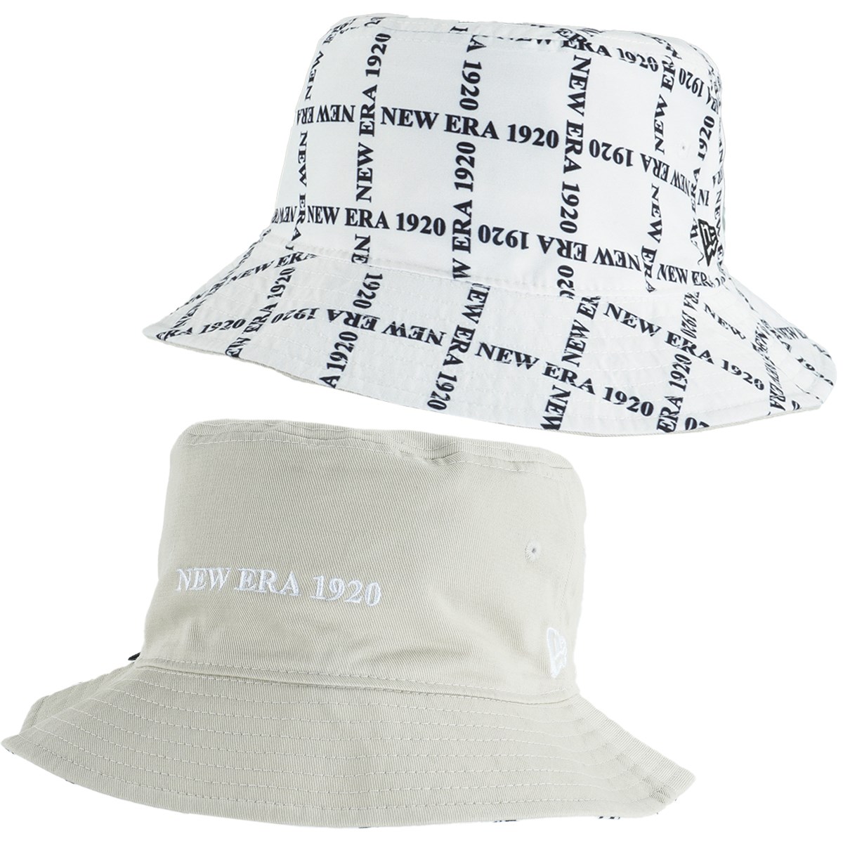 dショッピング |ニューエラ NEW ERA 01 リバーシブル バケットハット L