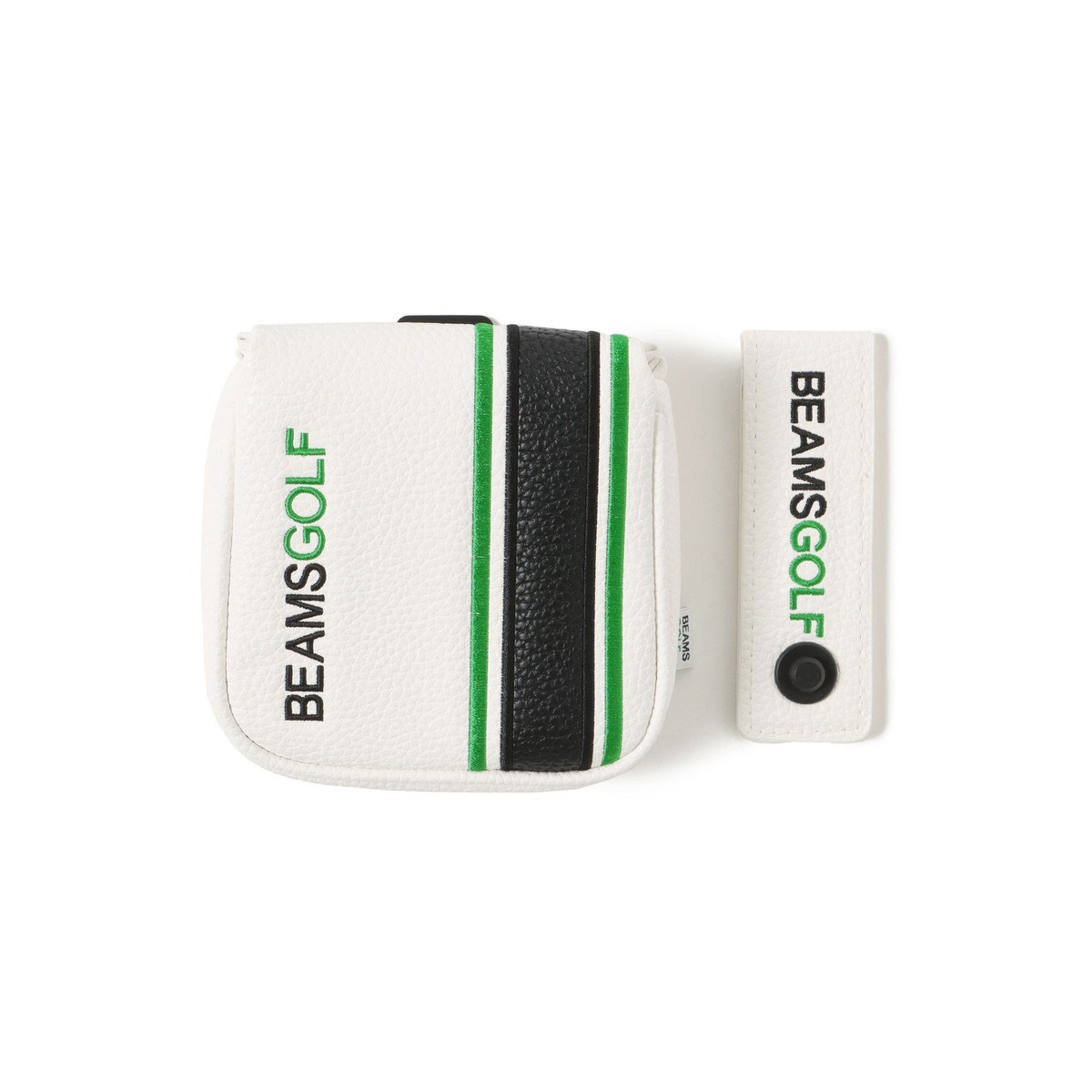 BEAMS - ビームスゴルフ スペースシリーズ  限定  ヘッドカバー パター BEAMS GOLF ダブルライン パターカバー(ヘッドカバー（パター