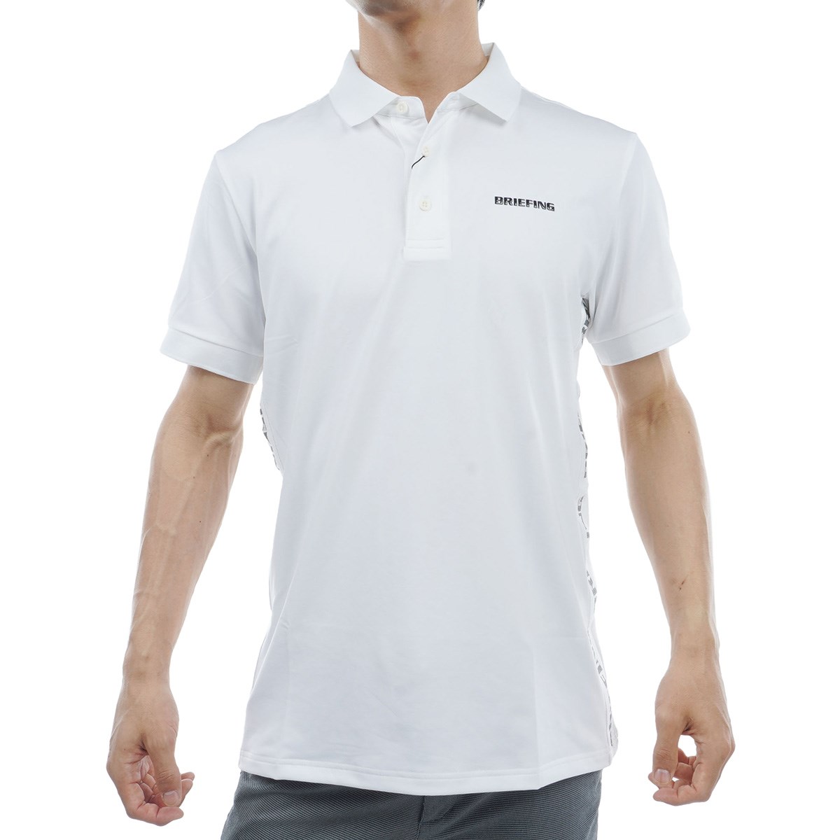 ブリーフィング　ポロシャツ dショッピング |ブリーフィング BRIEFING サイドロゴライン 半袖