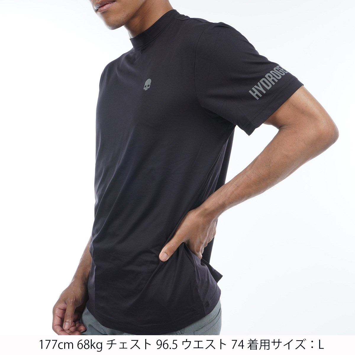 dショッピング |ハイドロゲン HYDROGEN GOLF ストレッチ ロールネック 