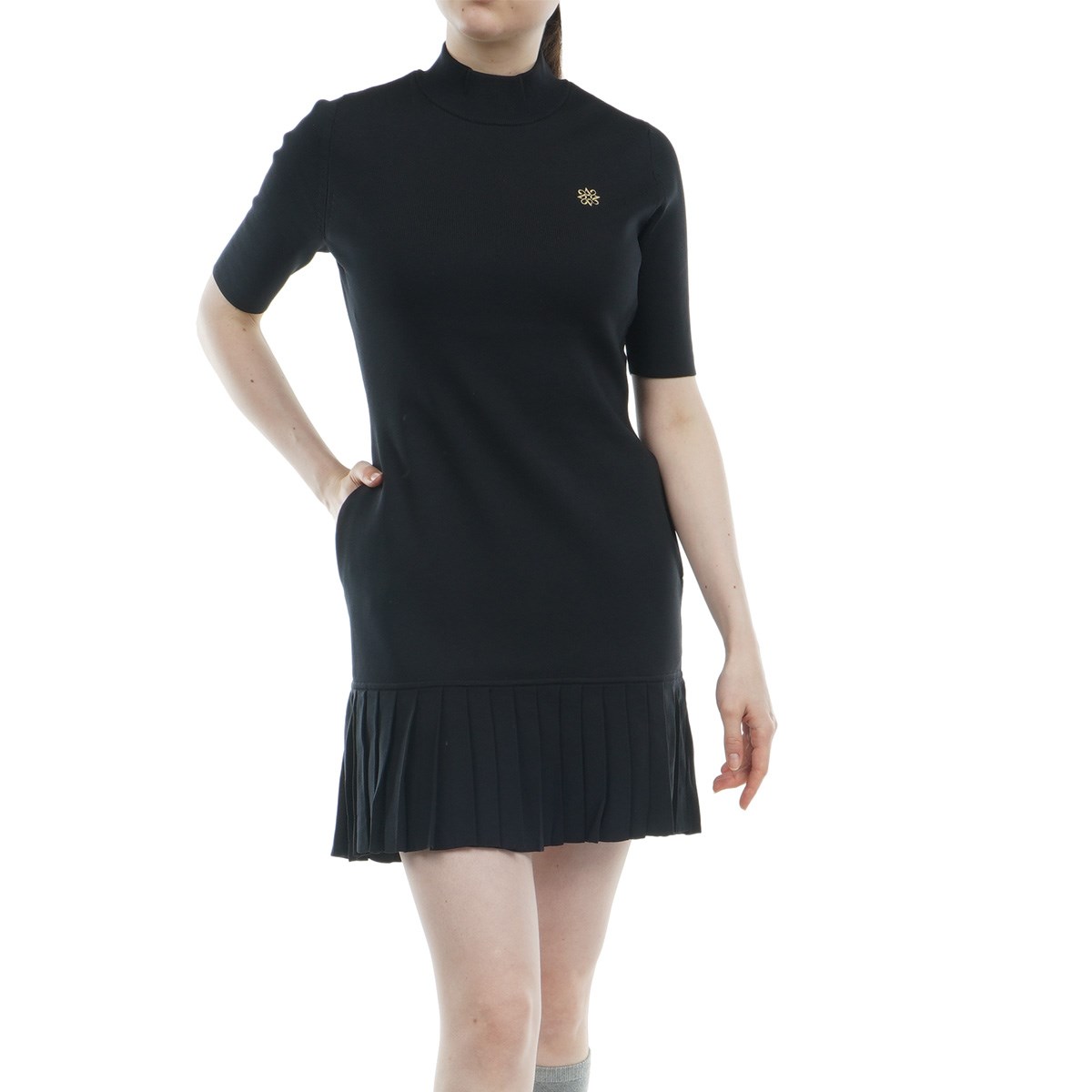 美品 セントアンドリュース ゴルフウェア ワンピース レース ブラック S 30％OFFセール】ワンピース レディース セントアンドリュース St