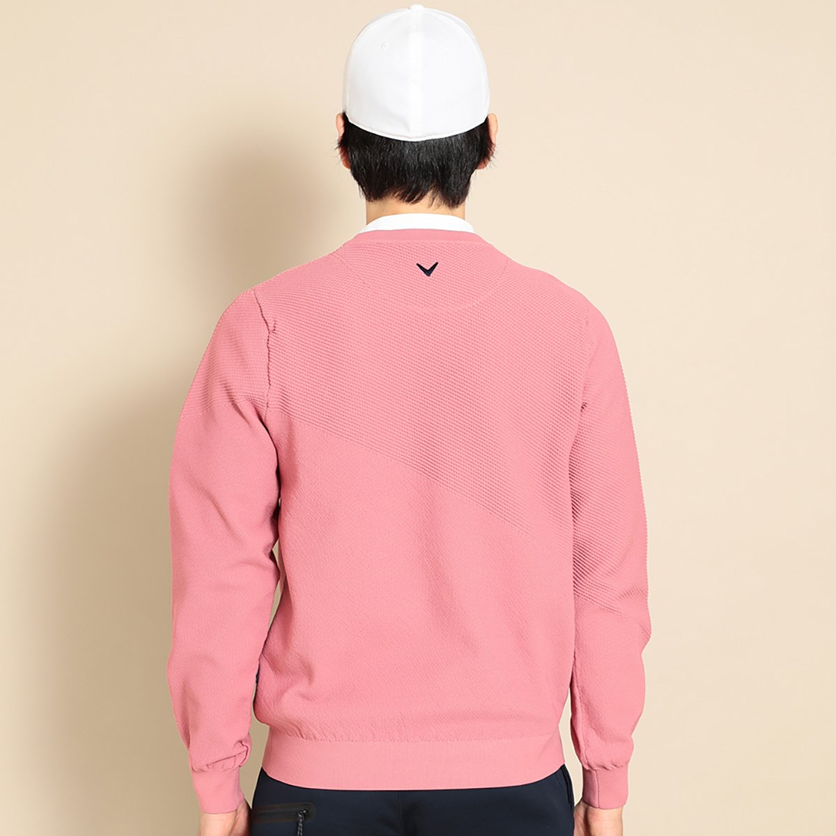 dショッピング |キャロウェイゴルフ Callaway Golf 鹿の子編みクルー