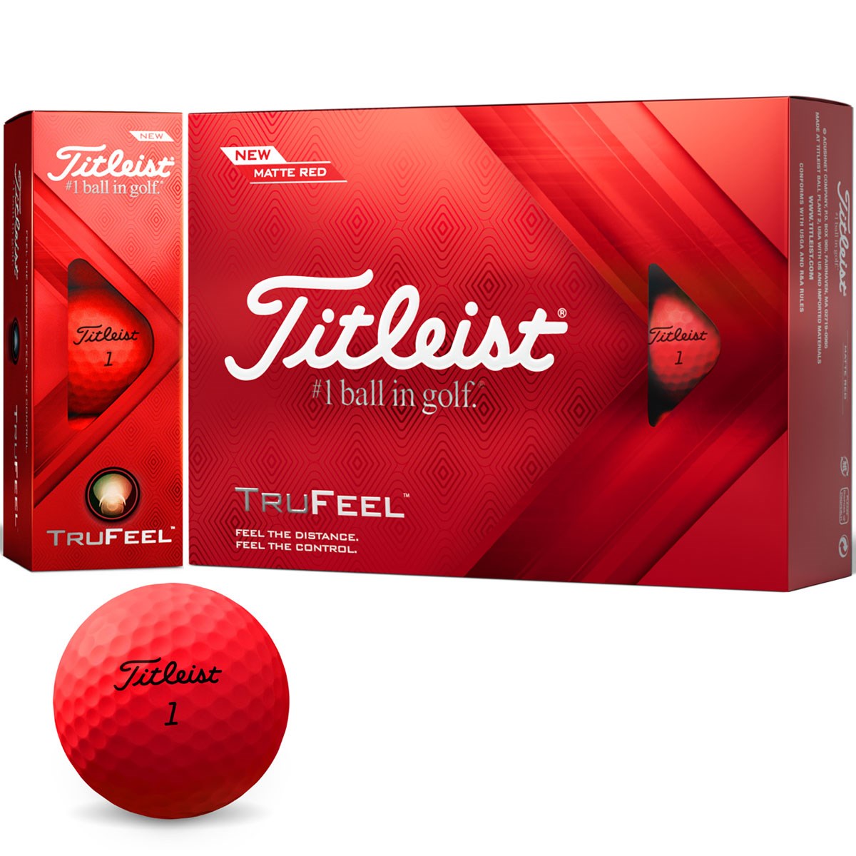 dショッピング |タイトリスト TRUFEEL TRUFEEL ボール 3ダースセット 3ダース(36個入り) マットレッド | カテゴリ：ゴルフボールの販売できる商品  | GDOゴルフショップ (0521006110667)|ドコモの通販サイト