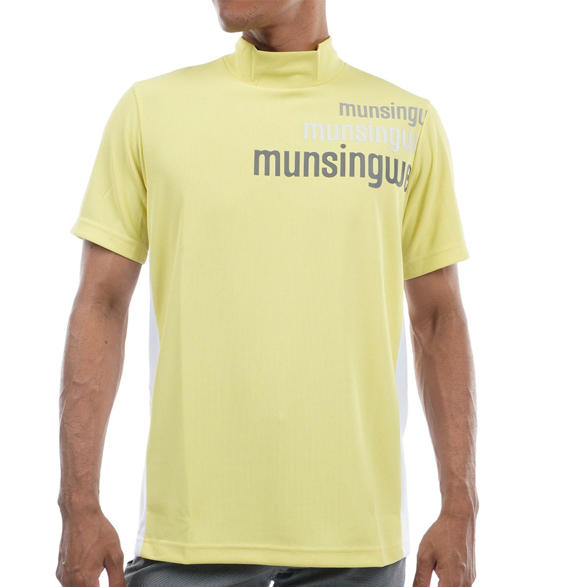 munsingwearマンシングウェアENVOYロングスリーブシャツイエロー