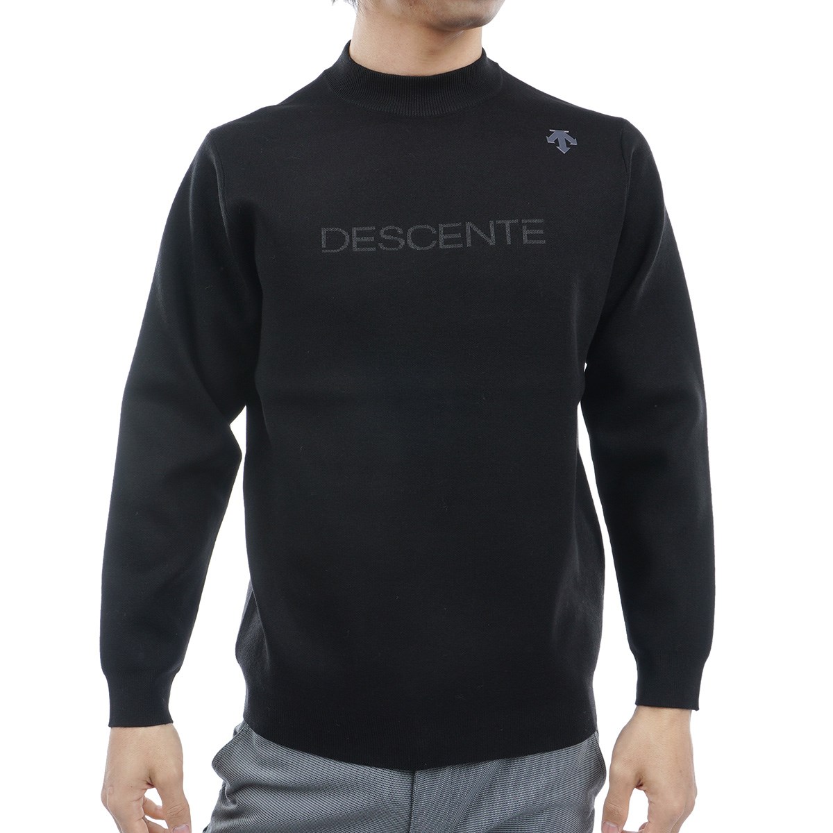 dショッピング |デサントゴルフ DESCENTE GOLF モックネックジャカード