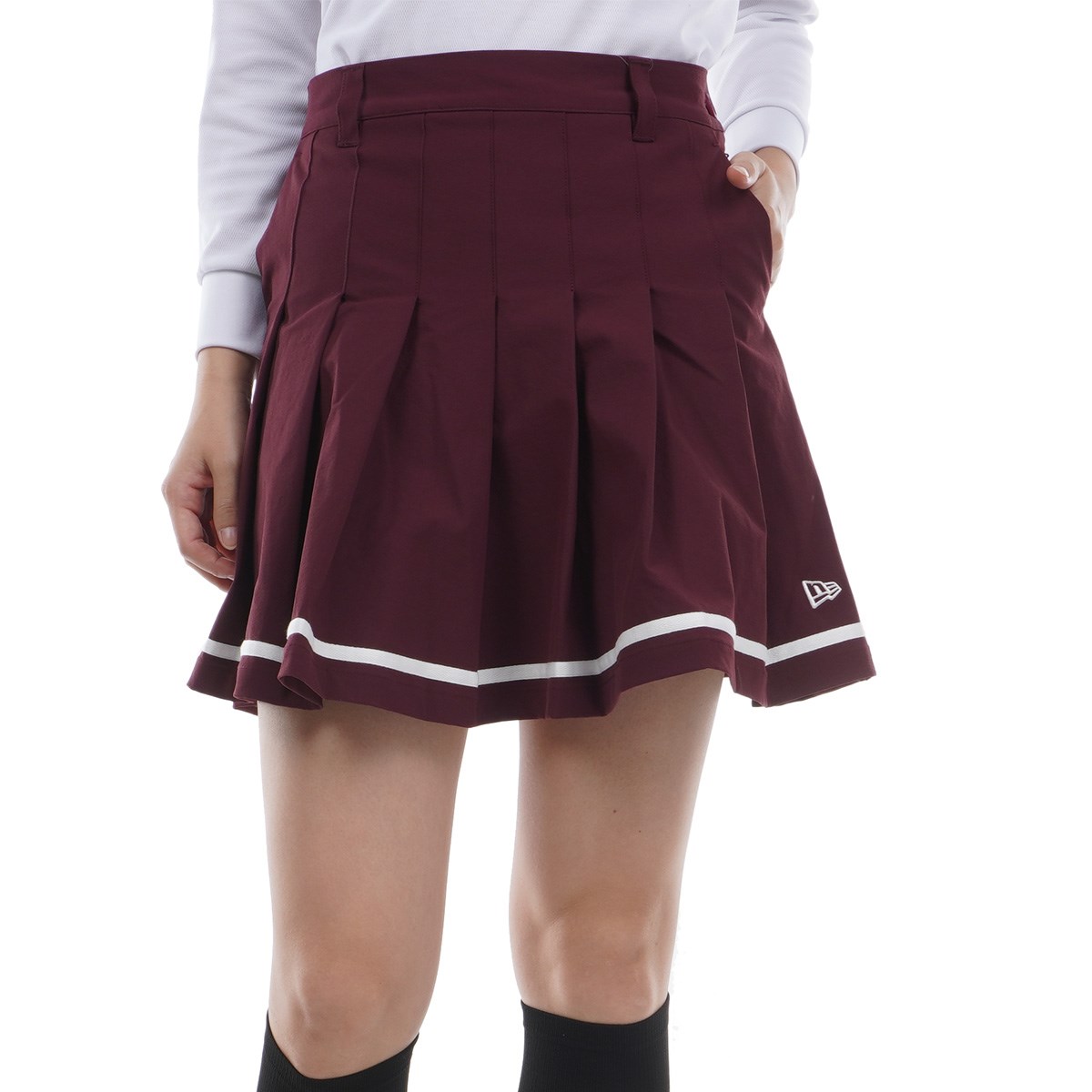 dショッピング |ニューエラ NEW ERA GOLF GF PLEATS スカート S