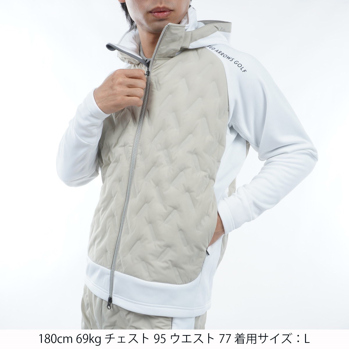 ユナイテッドアローズゴルフ　フーディ　Mサイズ UNITED ARROWS GOLF（ユナイテッドアローズゴルフ）の「ユニセックス