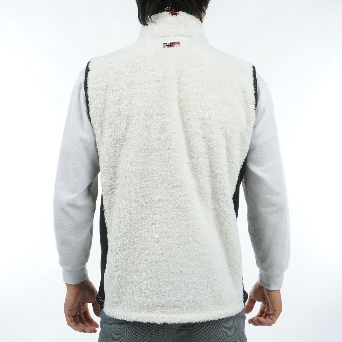 dショッピング |ブリーフィング BRIEFING フリースベスト M ホワイト