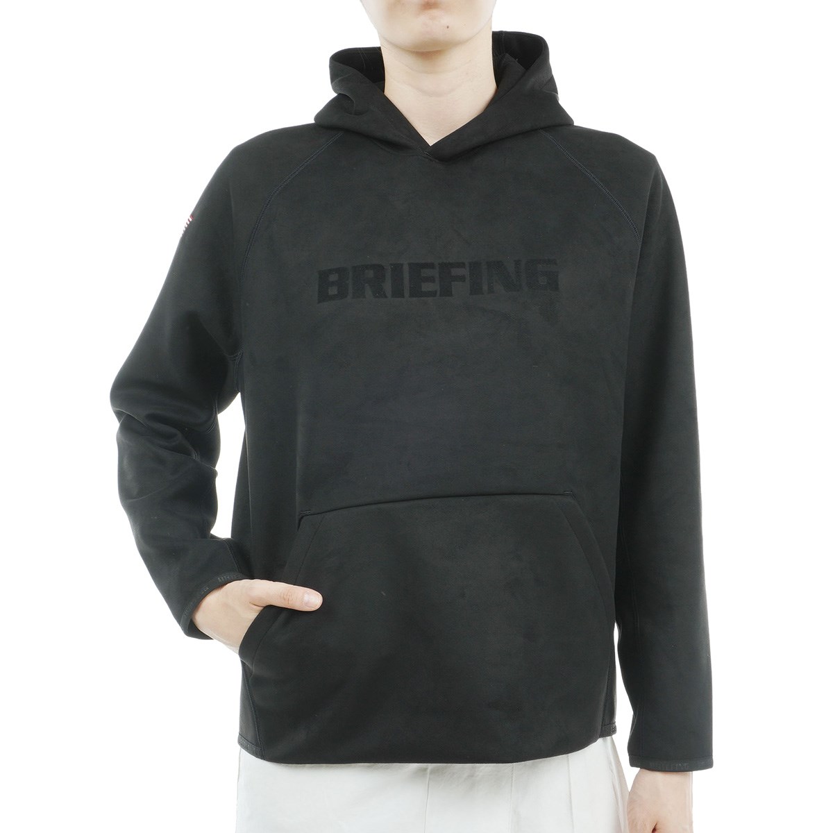 dショッピング |ブリーフィング BRIEFING スエード フーディー M 