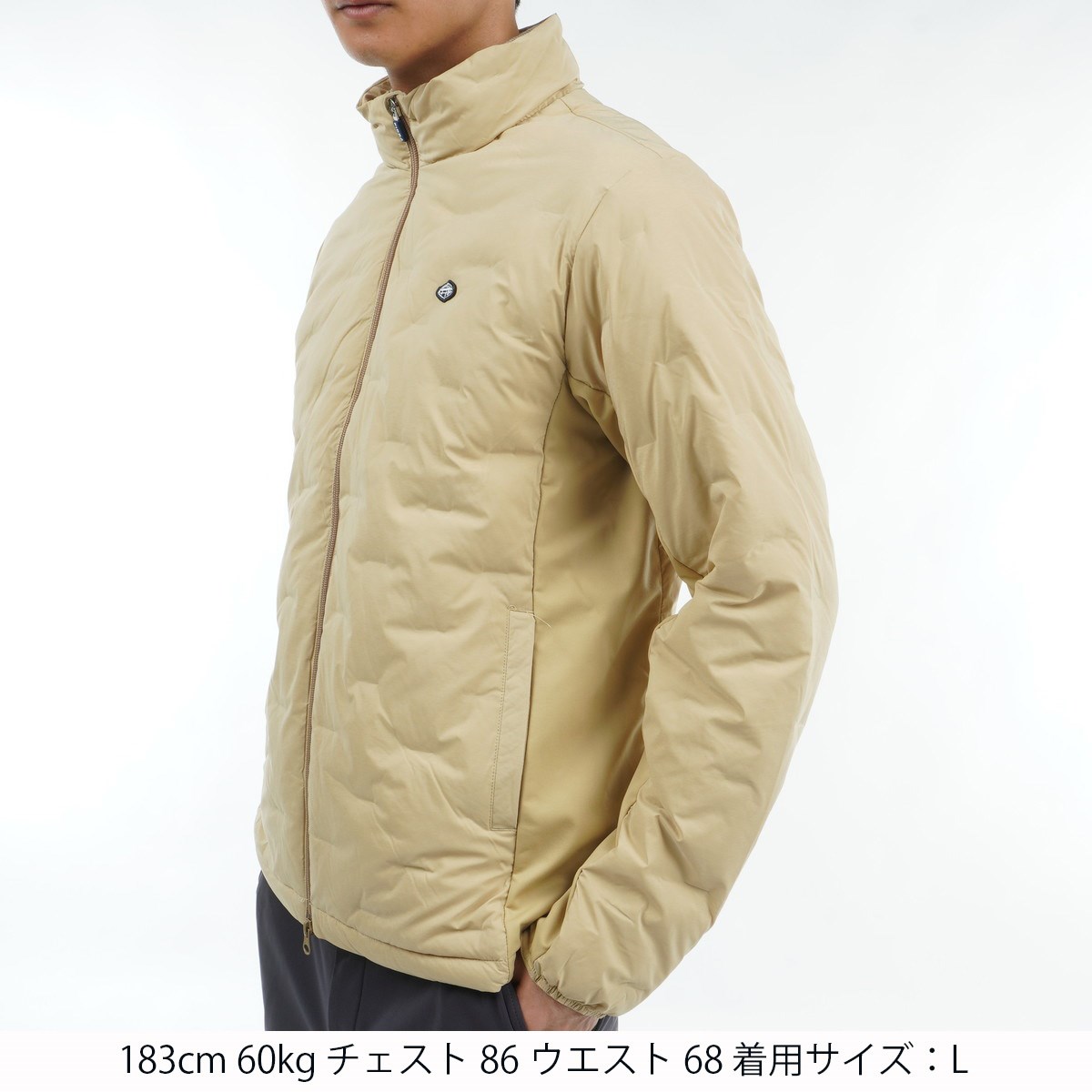 dショッピング |フィドラ FIDRA ストレッチ シームレスブルゾン XL