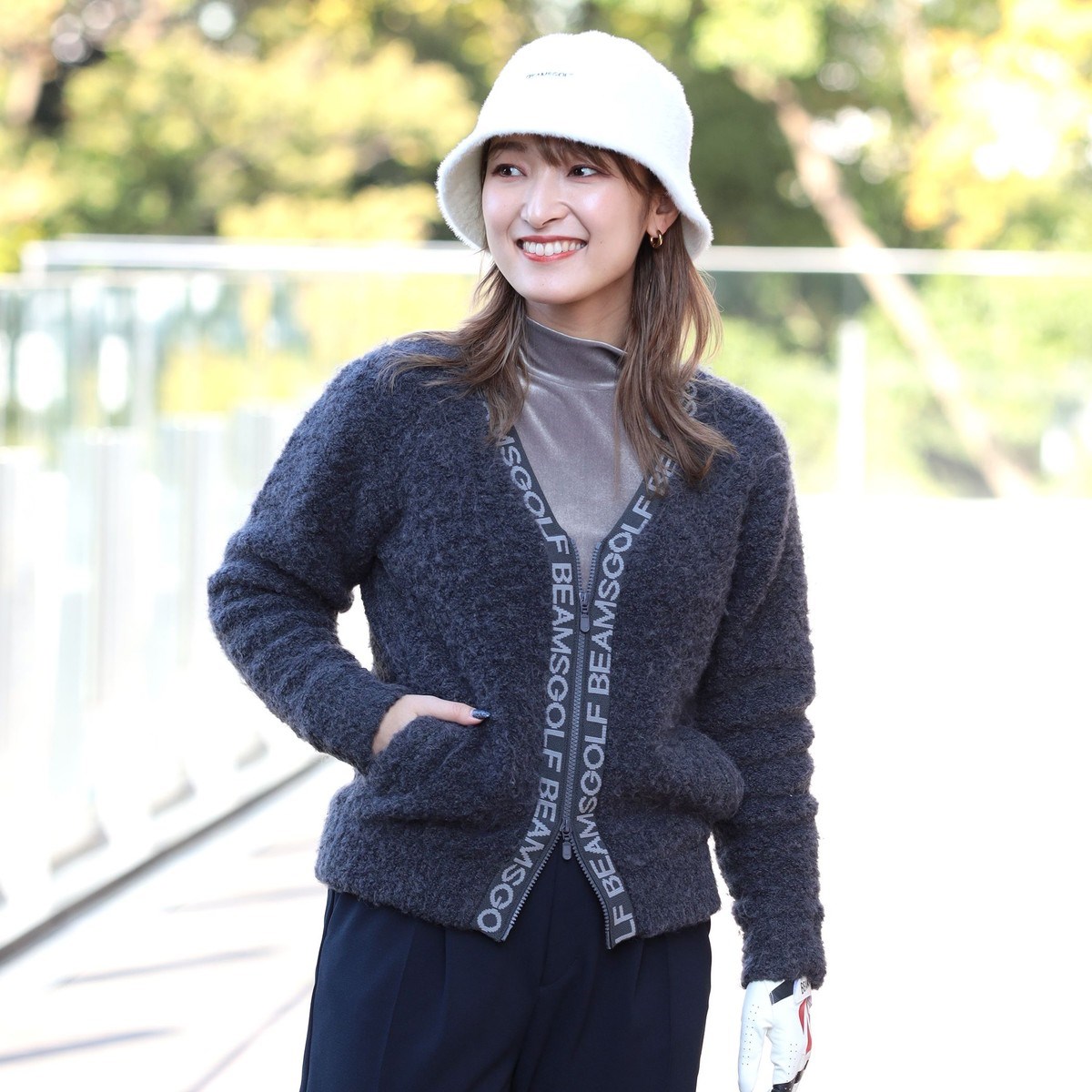 [l܂] r[XSt BEAMS GOLF ORANGE LABEL BEAMS GOLF ORANGE LABEL GAVbg tjbgJ[fBK `R[O[ 17 fB[X