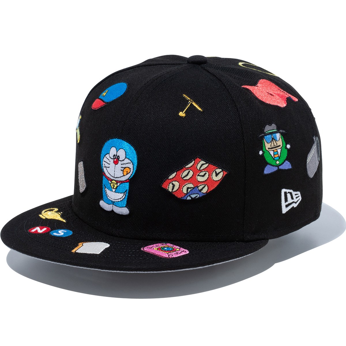 dショッピング |ニューエラ NEW ERA ドラえもん 950 ALLOVER キャップ ML ブラック | カテゴリ：帽子・バイザーの販売できる商品  | GDOゴルフショップ (0521006311111)|ドコモの通販サイト