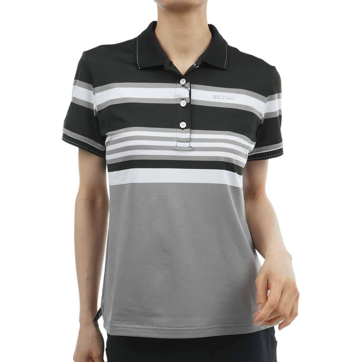 BRIEFING ネイビー ポロシャツ M BRIEFING - 【25SS】 MENS DRESS BD SHIRT / ブランドロゴ