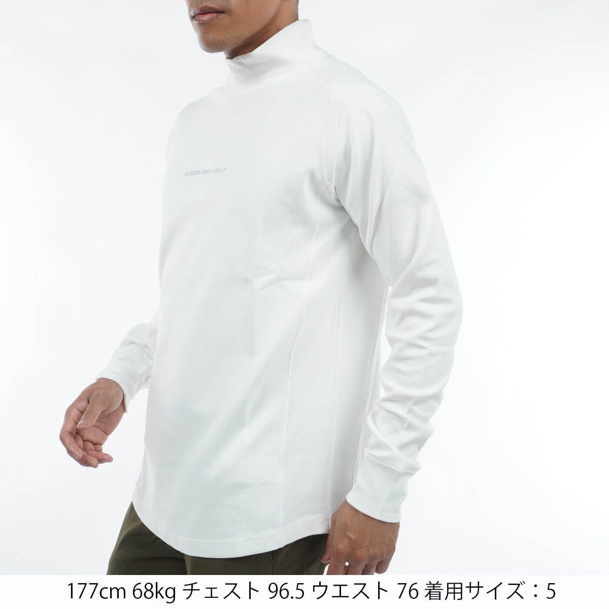 サイズ：5 RUSSELUNO ラッセルノ ハイネック長袖Tシャツ