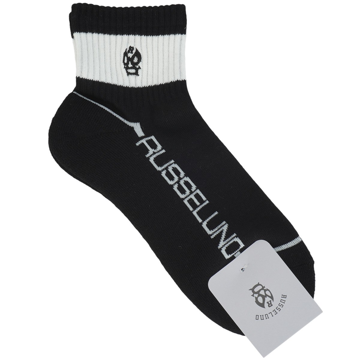 dショッピング |ラッセルノ Russeluno Golf 2TONE LOW ソックス フリー