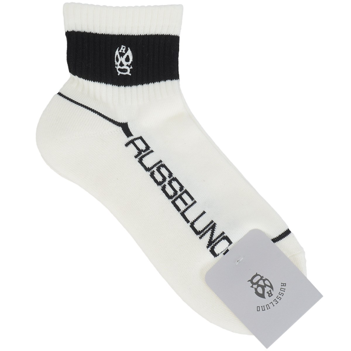 dショッピング |ラッセルノ Russeluno Golf 2TONE LOW ソックス フリー