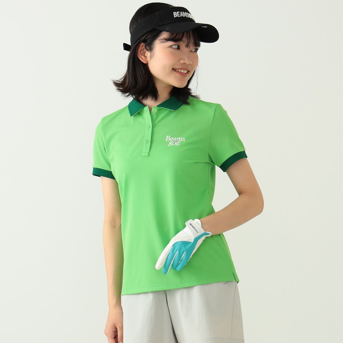 [l܂] r[XSt BEAMS GOLF ORANGE LABEL BEAMS GOLF ORANGE LABEL ݗ WJ[h |Vc 24SS O[ 65 fB[X