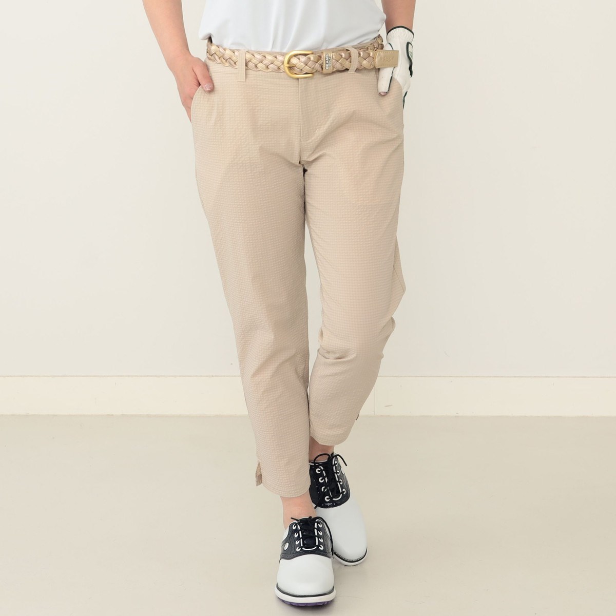 [l܂] r[XSt BEAMS GOLF PURPLE LABEL BEAMS GOLF PURPLE LABEL MK`FbN Xgb` Tuipc x[W 20 fB[X