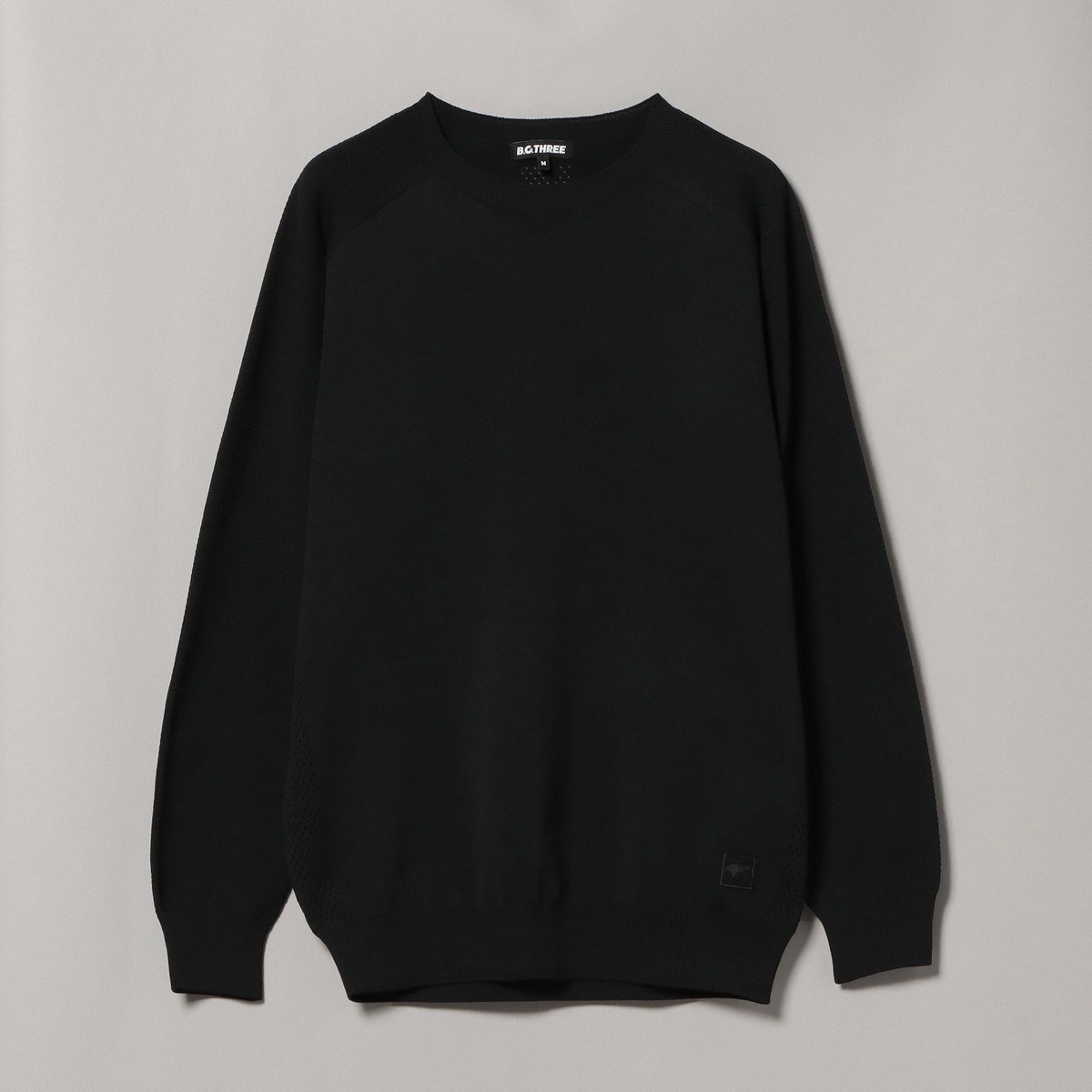 [l܂] r[XSt BEAMS GOLF PURPLE LABEL B.G.THREE ALL-TIME N[lbNZ[^[ ubN 19 Y