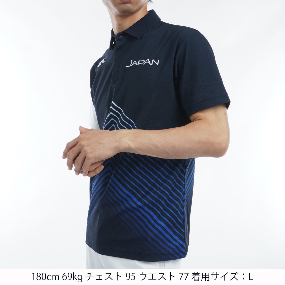 dショッピング |デサントゴルフ DESCENTE GOLF JAPAN NATIONAL TEAM レプリカモデル ストレッチ 鹿の子半袖ポロシャツ  M ネイビー 00 | カテゴリ：ポロシャツ・シャツの販売できる商品 | GDOゴルフショップ (0521006618278)|ドコモの通販サイト