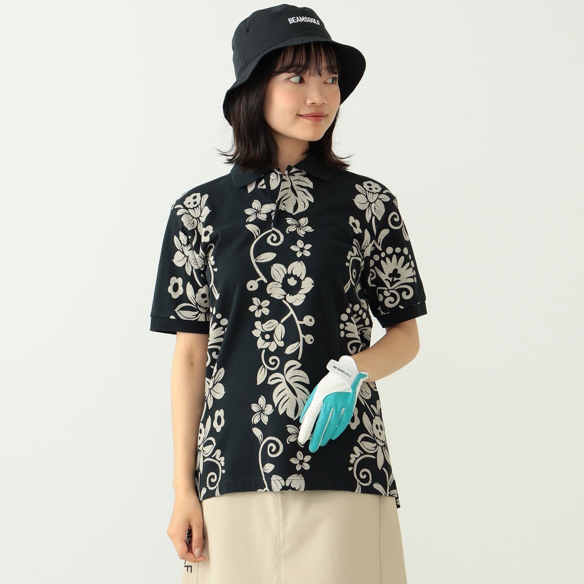 [l܂] r[XSt BEAMS GOLF ORANGE LABEL SUNSURF × BEAMS GOLF ʒ nCAXJ{[_[ |Vc ubN 19 fB[X