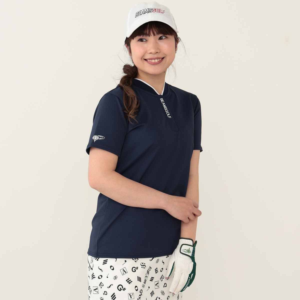 [�l�������܂���] �r�[���X�S���t BEAMS GOLF ORANGE LABEL BEAMS GOLF ORANGE LABEL �X�^���h�J���[ �X�g���b�`�|���V���c �l�C�r�[ 79 ���f�B�[�X