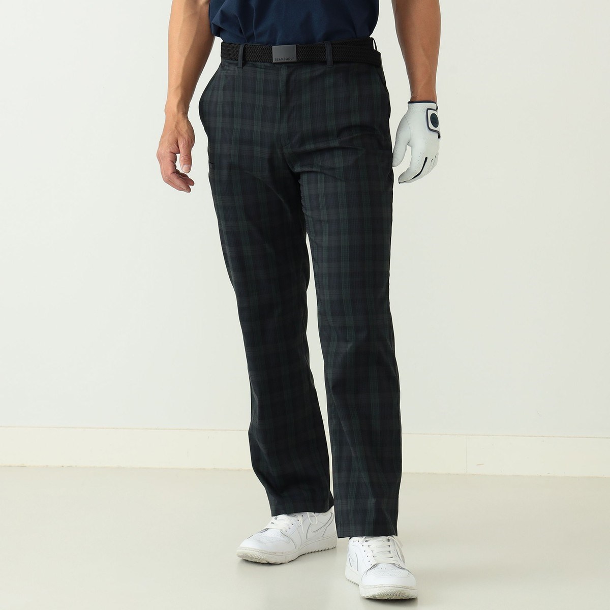 [l܂] r[XSt BEAMS GOLF ORANGE LABEL BEAMS GOLF ORANGE LABEL hbgGA(R)`FbN Xg[gpc lCr[^`FbN 79 Y