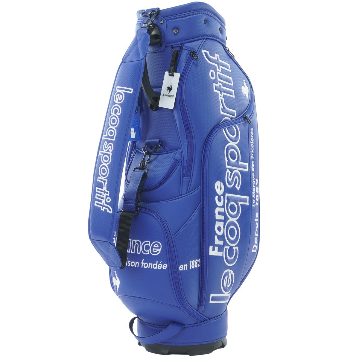 サンライズ　スタンドゴルフバッグ sanrise オリジナルスタンドバック】ネイビー/ネオングリーン