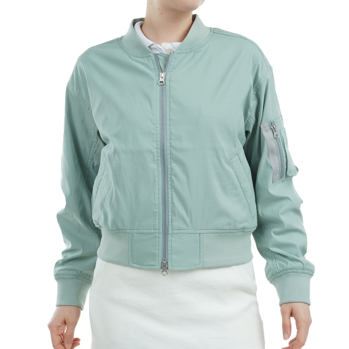 [�݌Ɍ���̂����������i] �g�����B�X�}�V���[ Travis Mathew �X�g���b�` MA-1 �W���P�b�g �W�F�_�C�g ���f�B�[�X