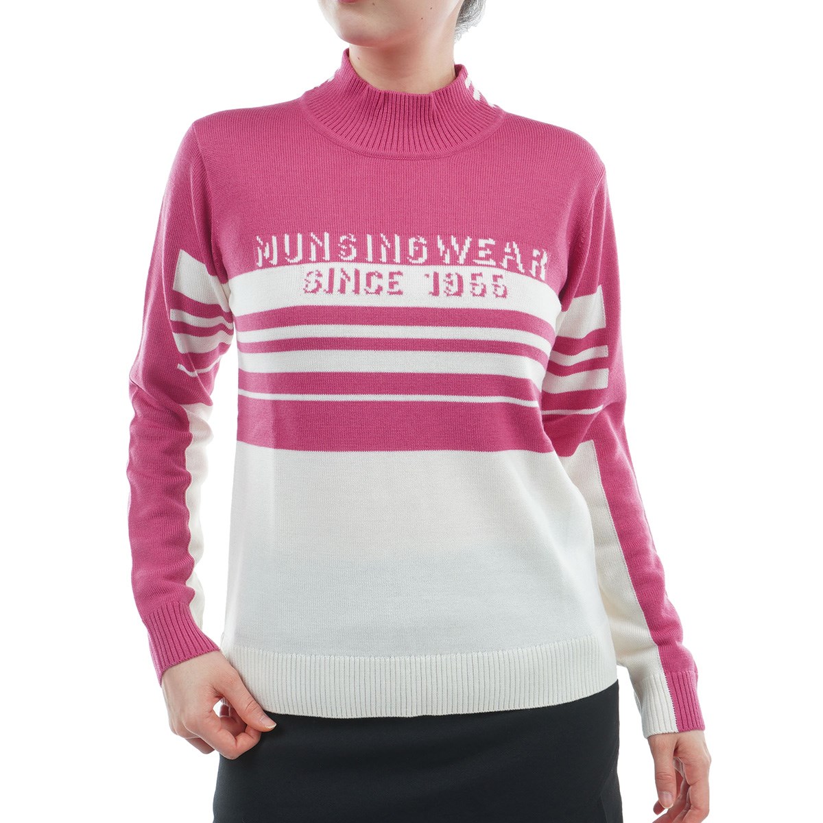 [40OFF ݌Ɍ̂i] }VOEFA Munsingwear SEASON COLLECTION WJ[hnClbNZ[^[ sN 00 fB[X