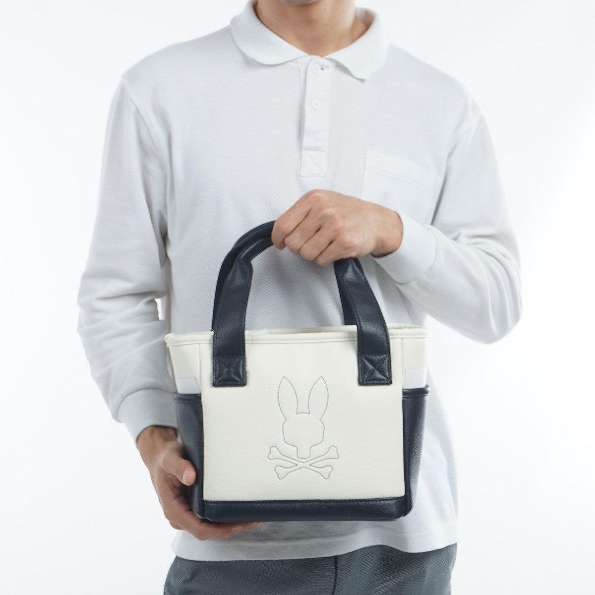 dショッピング |サイコバニー PSYCHO BUNNY MONOGRAM カートバッグ