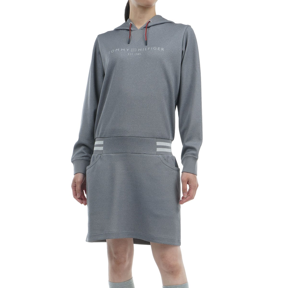 トミーヒルフィガー ゴルフワンピースL レディース トミーヒルフィガー