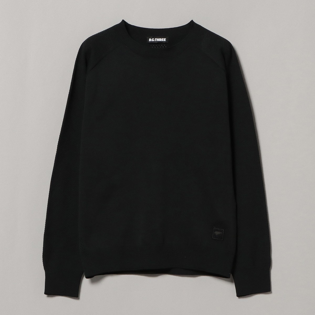 [l܂] r[XSt BEAMS GOLF PURPLE LABEL B.G.THREE ALL-TIME N[lbNZ[^[ ubN 19 fB[X