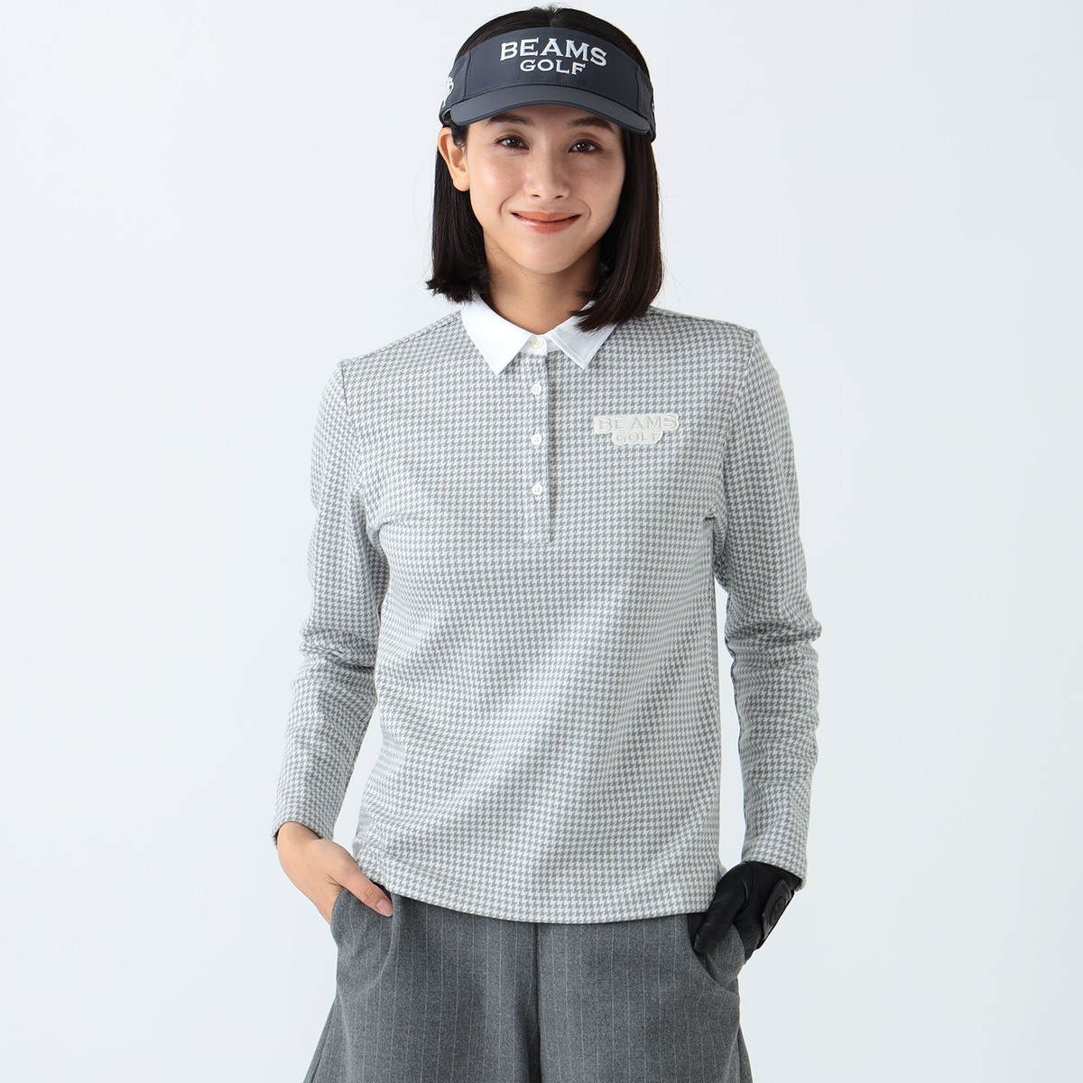 [l܂] r[XSt BEAMS GOLF PURPLE LABEL PURPLE LABEL nEhgD[X NbN |Vc O[ 15 fB[X