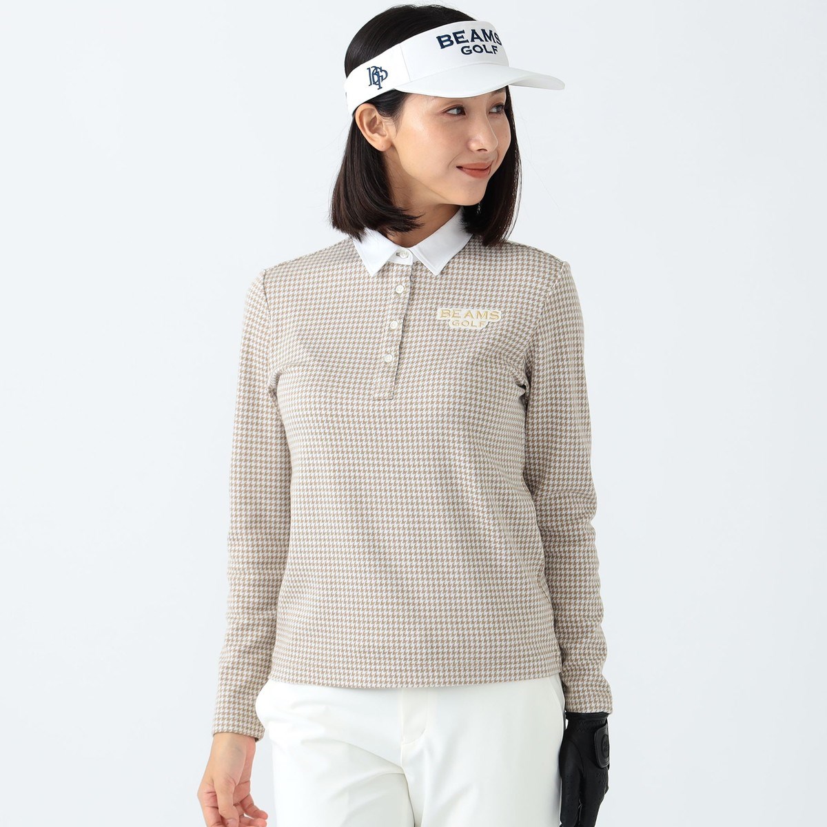 [l܂] r[XSt BEAMS GOLF PURPLE LABEL PURPLE LABEL nEhgD[X NbN |Vc x[W 20 fB[X