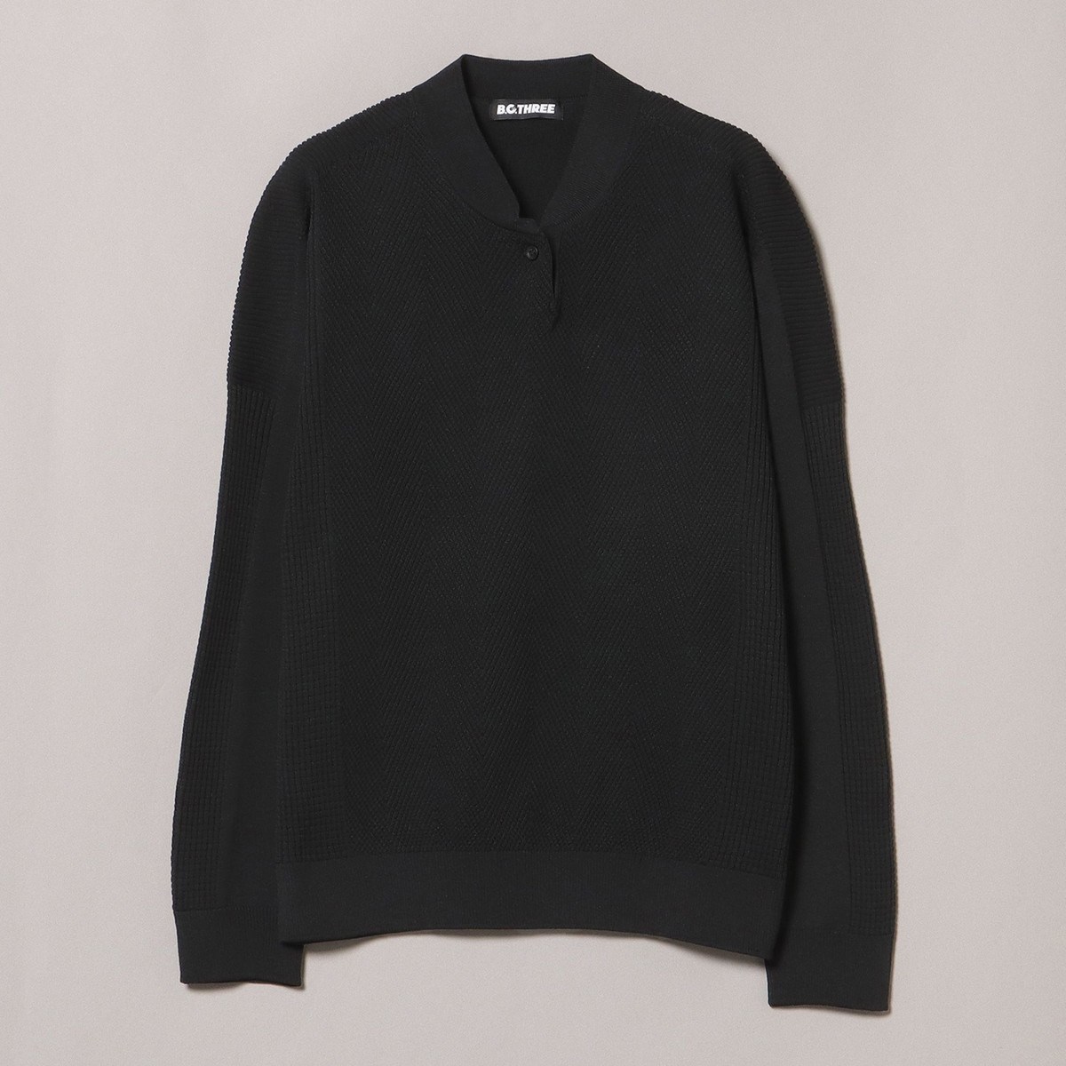[l܂] r[XSt BEAMS GOLF PURPLE LABEL B.G.THREE ALL-TIME u[hJ[ jbg|Vc ubN 19 fB[X