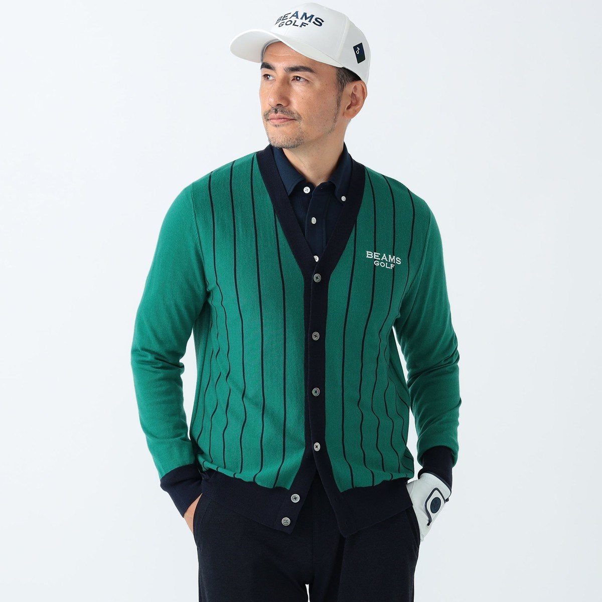 [l܂] r[XSt BEAMS GOLF PURPLE LABEL PURPLE LABEL oCJ[XgCv jbgJ[fBK O[ 65 Y