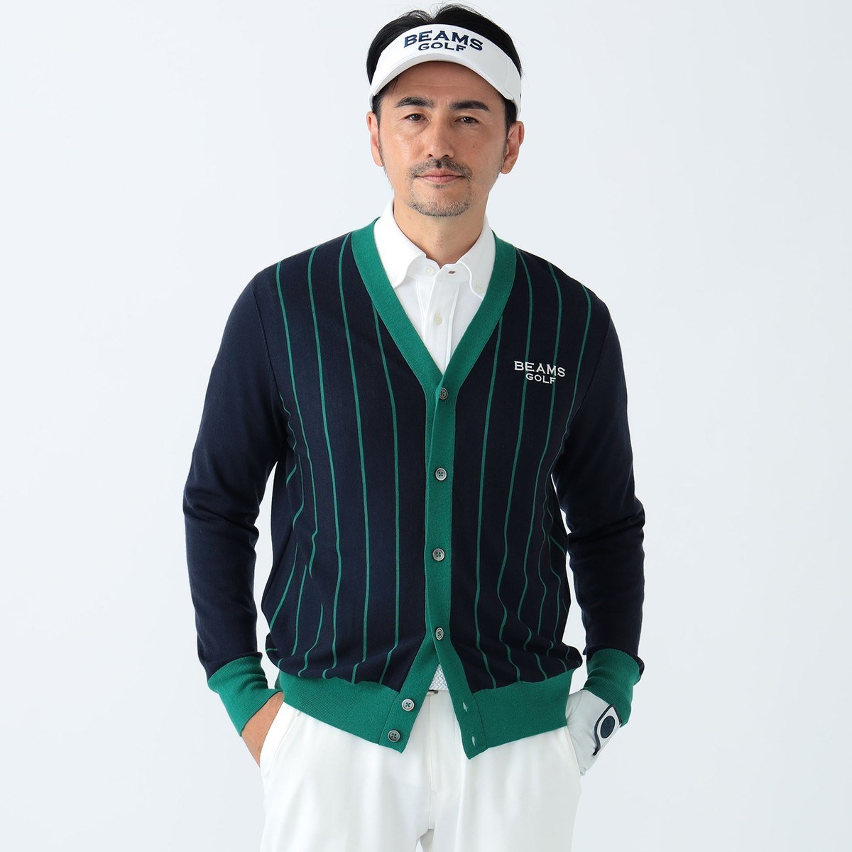 [l܂] r[XSt BEAMS GOLF PURPLE LABEL PURPLE LABEL oCJ[XgCv jbgJ[fBK lCr[ 79 Y
