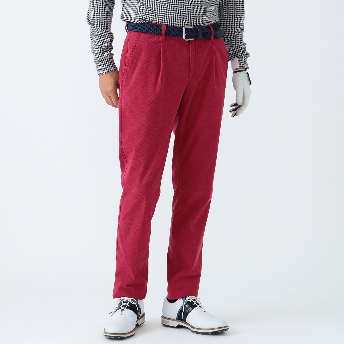 [l܂] r[XSt BEAMS GOLF PURPLE LABEL PUPLE LABEL gRbgR[fC Xgb`pc _[NsN 34 Y