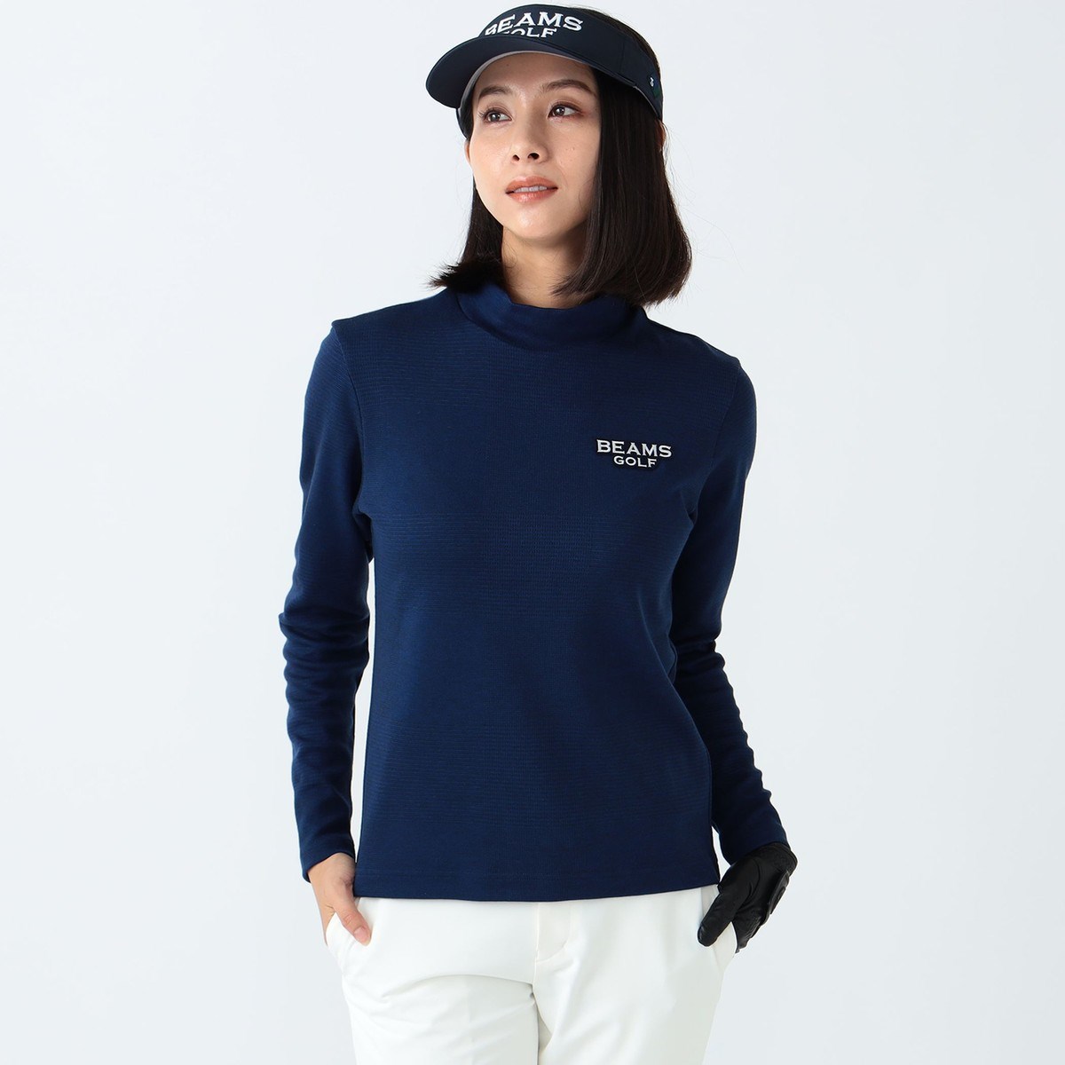 [l܂] r[XSt BEAMS GOLF PURPLE LABEL PURPLE LABEL O`FbN bNlbNVc lCr[ 79 fB[X
