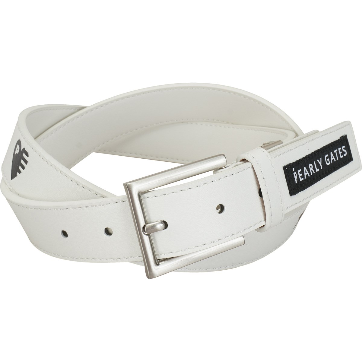 パーリーゲイツ】ホワイトレザーゴルフベルト 約104cm ゴルフ ベルト