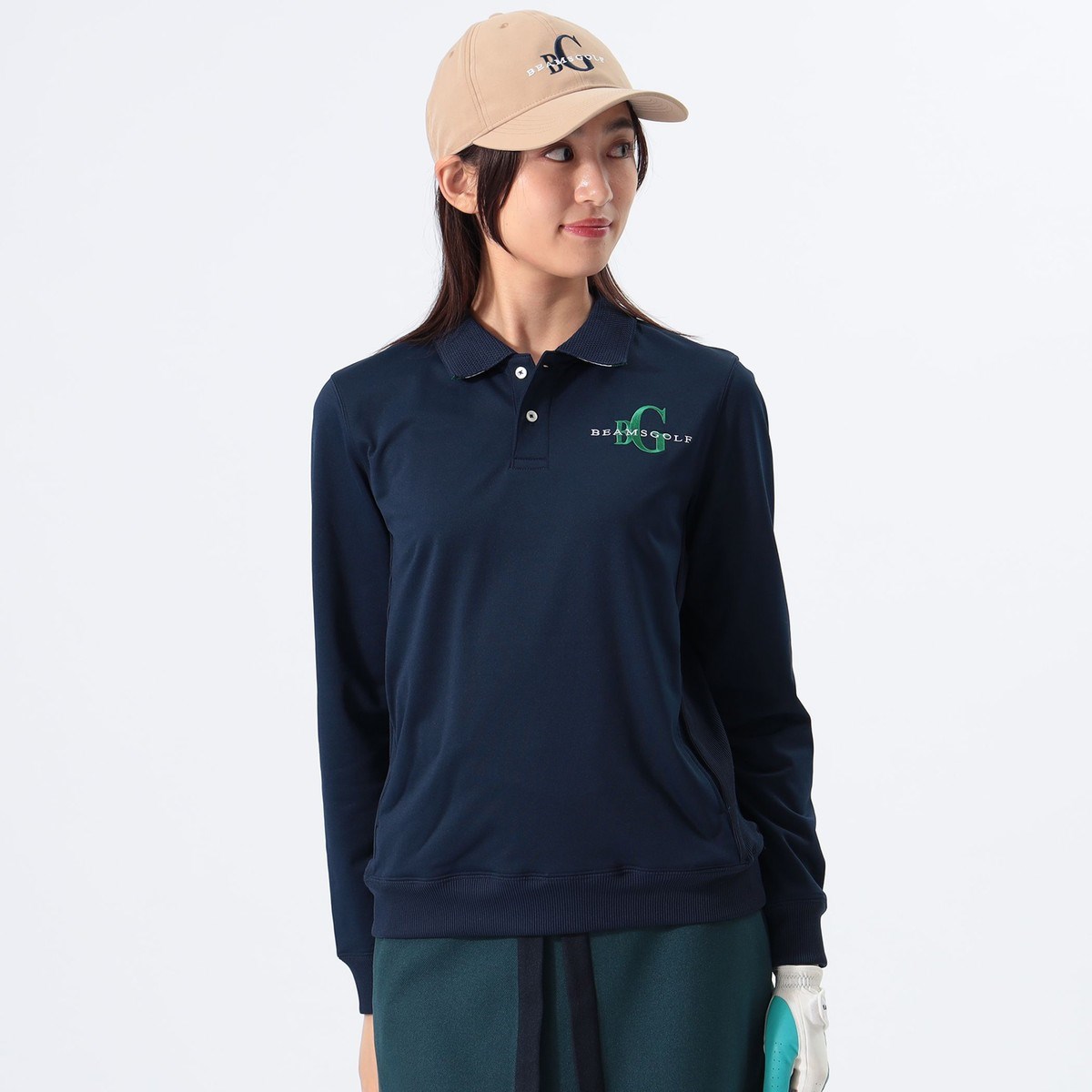 [l܂] r[XSt BEAMS GOLF ORANGE LABEL ORANGE LABEL ݗWJ[h vI[o[ lCr[ 79 fB[X