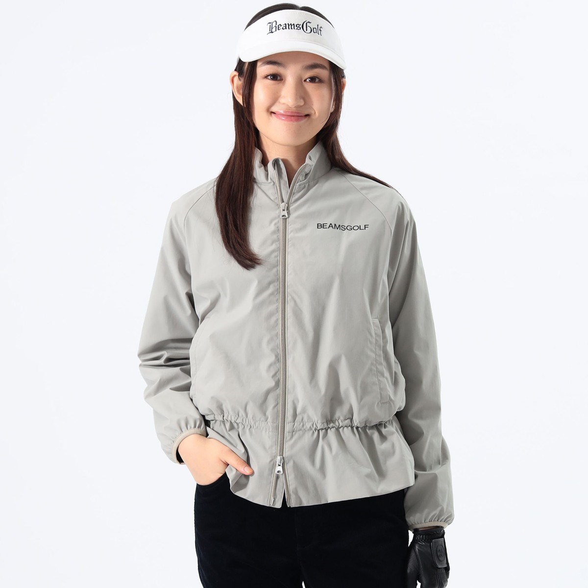 [l܂] r[XSt BEAMS GOLF ORANGE LABEL ORANGE LABEL Xgb` tWbv u] O[ 15 fB[X