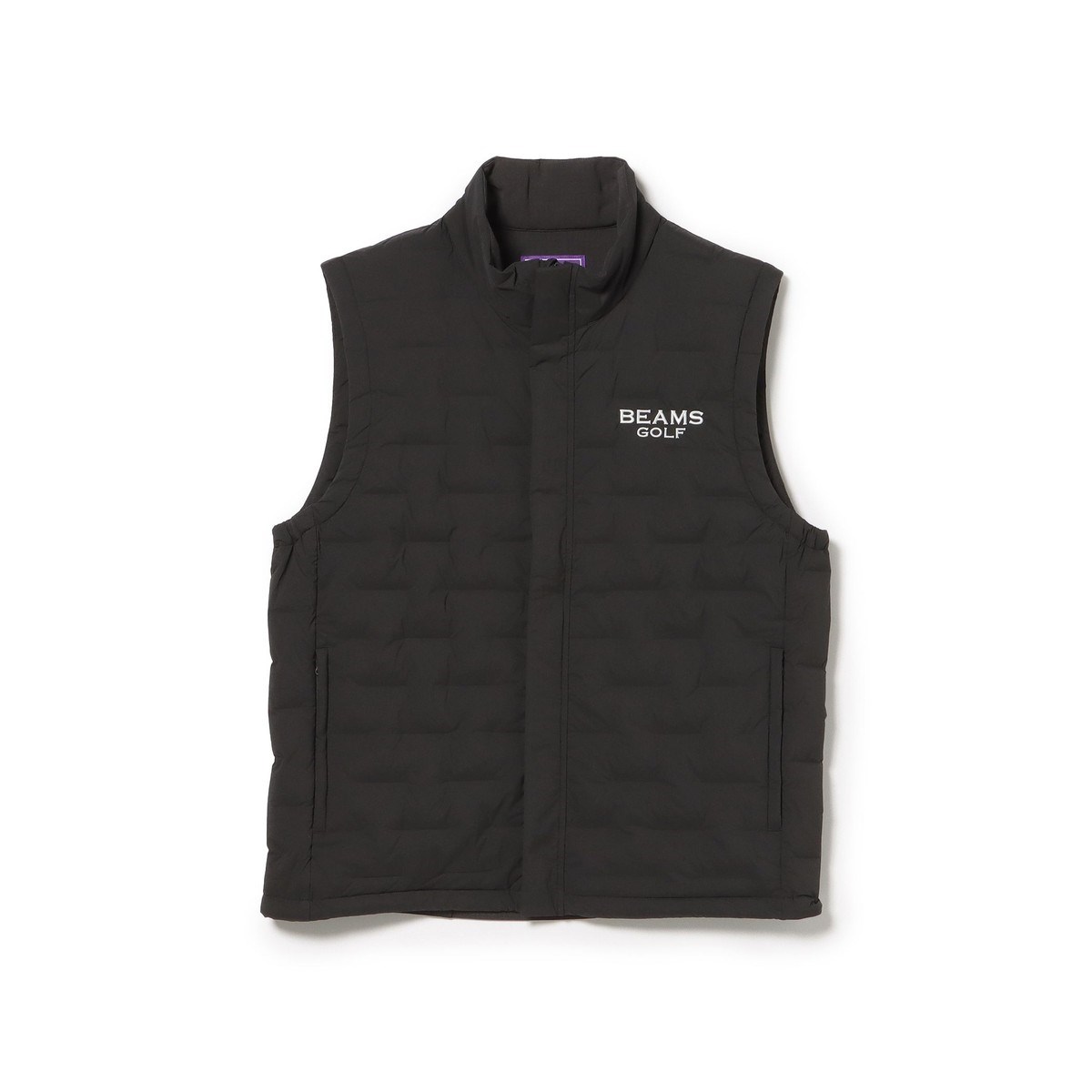 やっちょむ未使用❣️Beamsgolf フード付きダウンベスト ブラック 楽天
