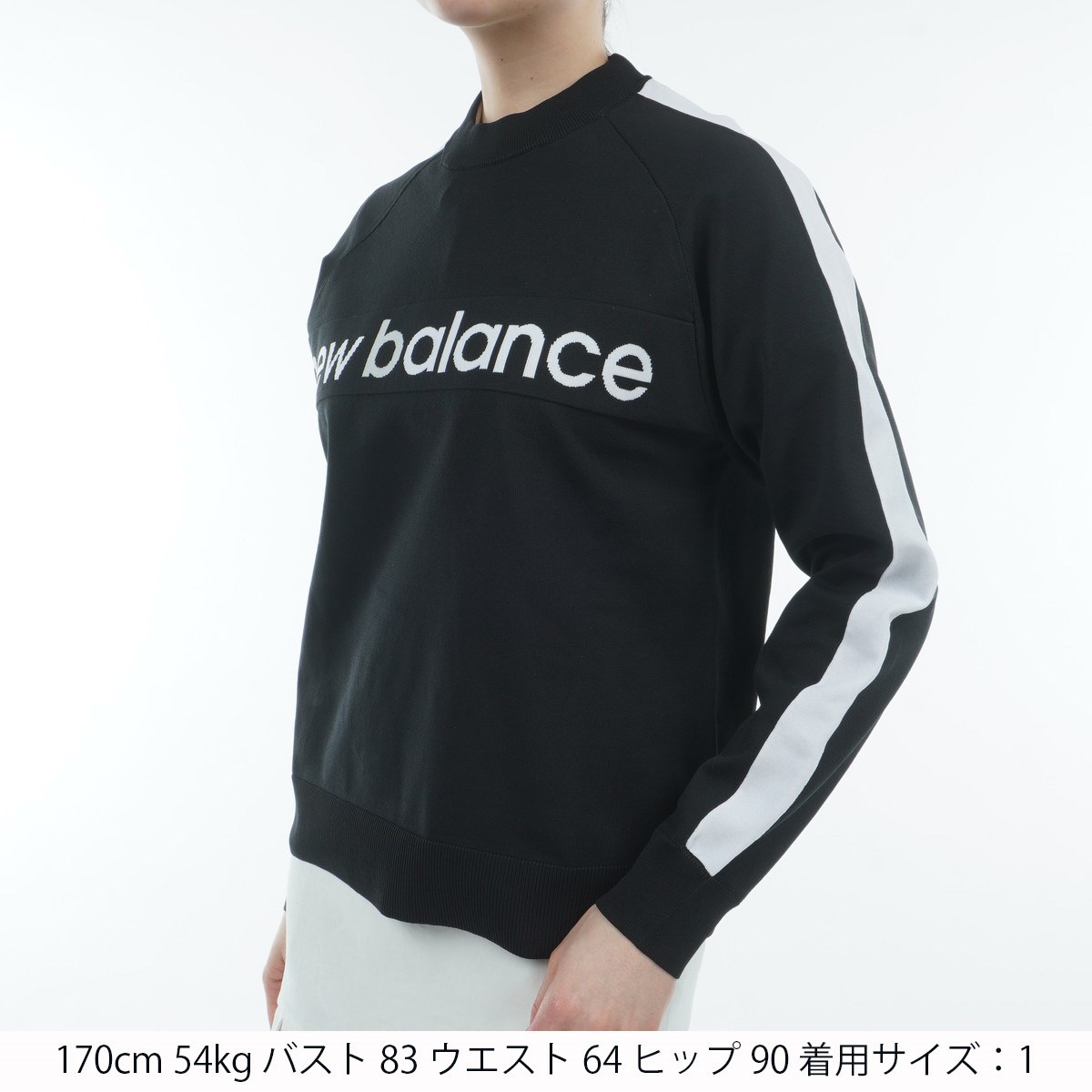 dショッピング |ニューバランス New Balance クルーネックプルオーバーセーター 2 ブラック レディス | カテゴリ：セーター・トレーナー・ベストの販売できる商品  | GDOゴルフショップ (0521006930521)|ドコモの通販サイト