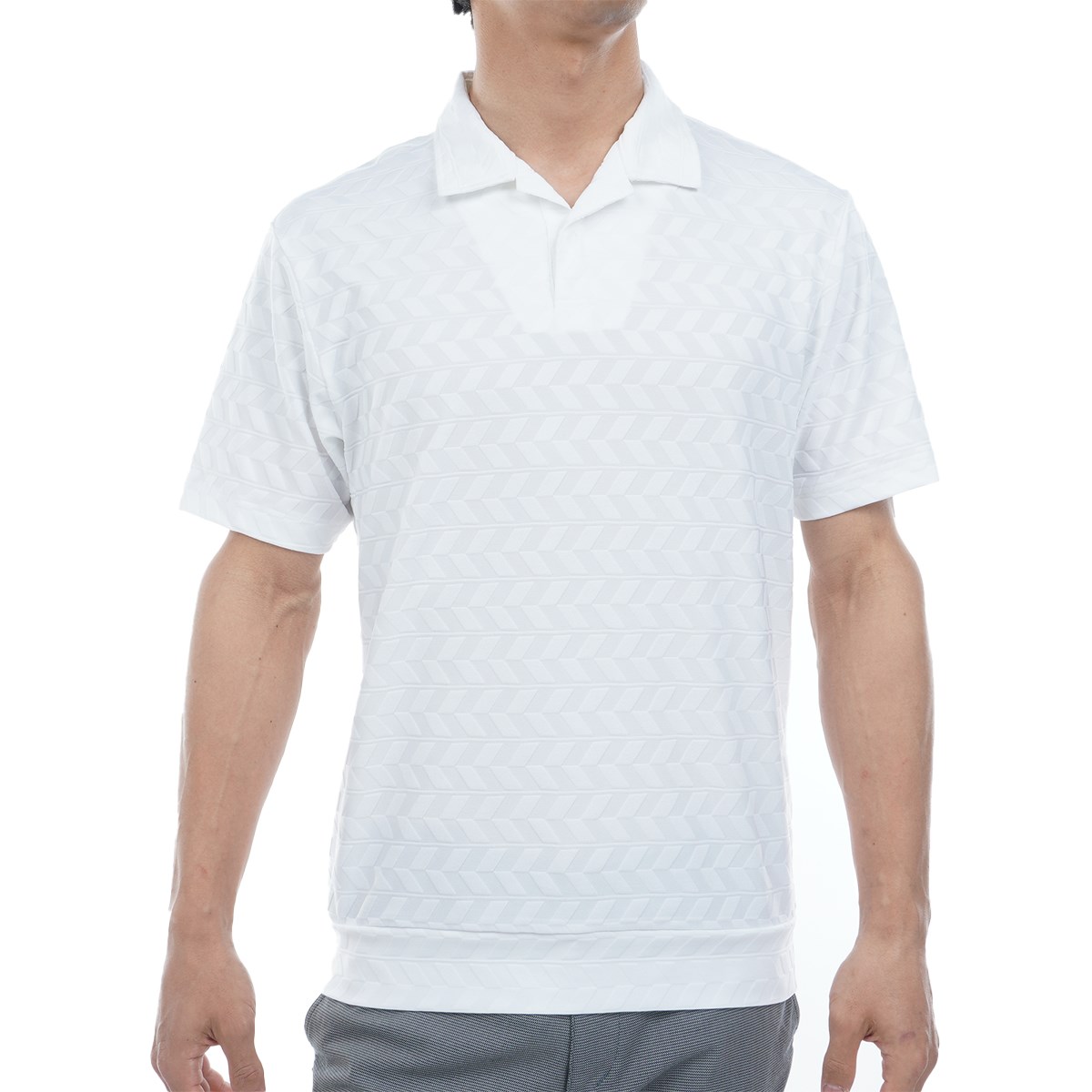 タイトリスト　Titleist メンズ ゴルフシャツ ホワイト タイトリストTitleist ゴルフシャツ M ホワイト Titleist(タイトリスト