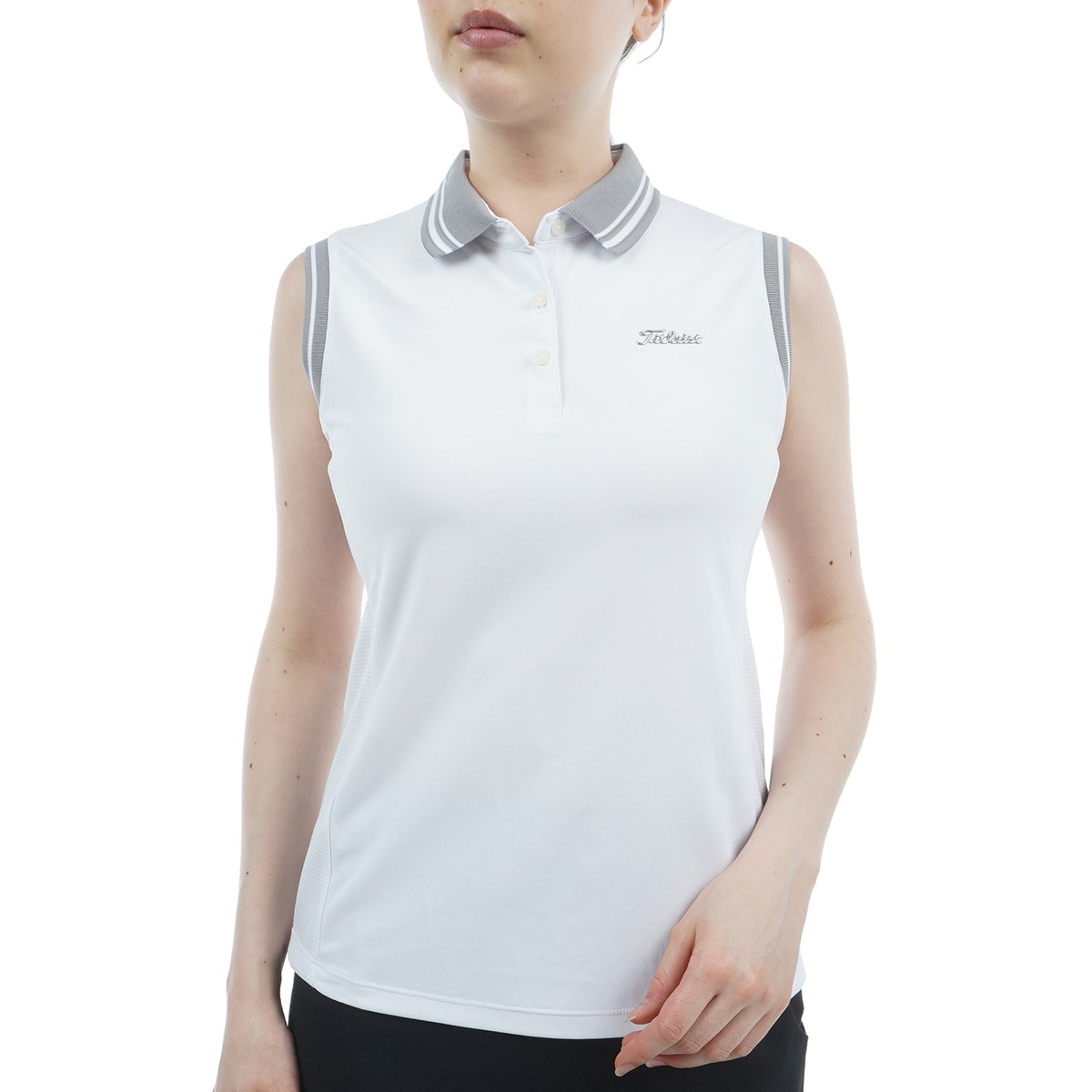 Titleistタイトリストゴルフレディースウェア トップス ポロシャツ春夏人気 タイトリスト TL 【ストレッチUV】スリーブライン半袖ポロシャツ